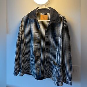 GAP x Doen Women’s Gingham and Denim Jacket Size S